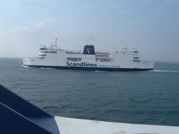 Die Scandlines Fähre "Deutschland" Die Scandlines Fähre "Deutschland"