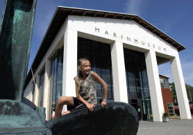 Eingang des Marinemuseums in Karlskrona Eingang des Marinemuseums in Karlskrona