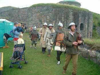 Festung Bohus und die Mittelaltertage