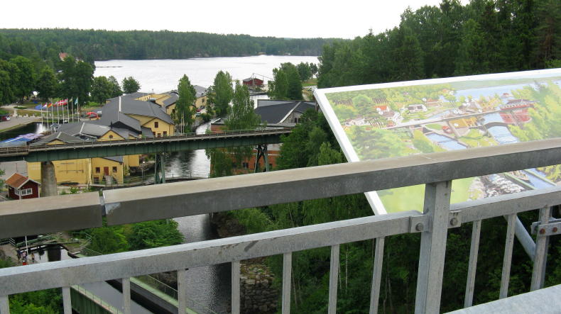 Aquädukt in Håverud, Dalsland