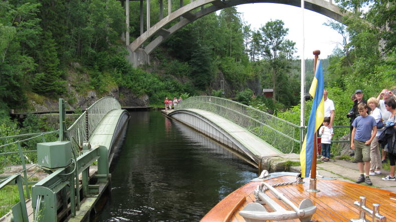 Aquädukt in Håverud, Dalsland