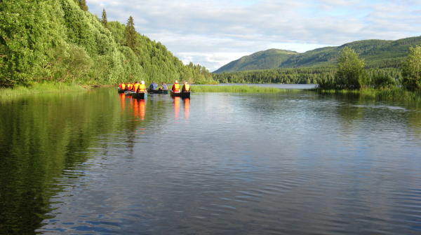 Kanufahren in Värmland auf dem Klarälven