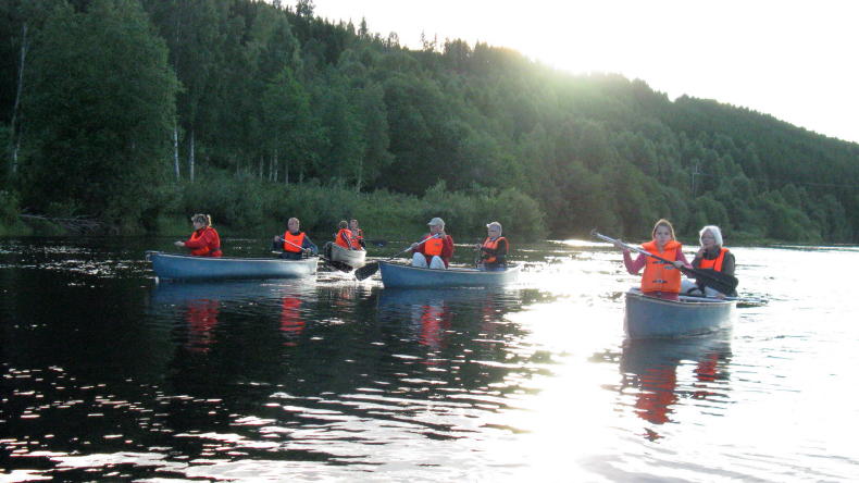 Biber-Safari auf dem Klarälven in Värmland