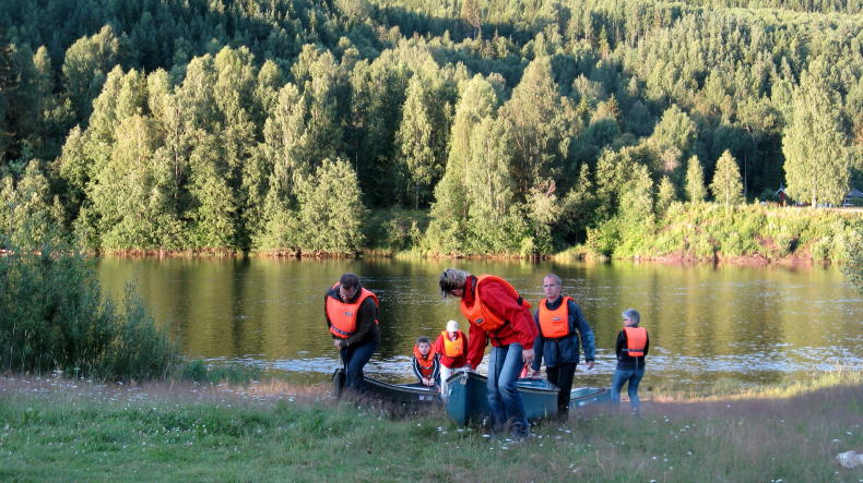 Biber-Safari auf dem Klarälven in Värmland
