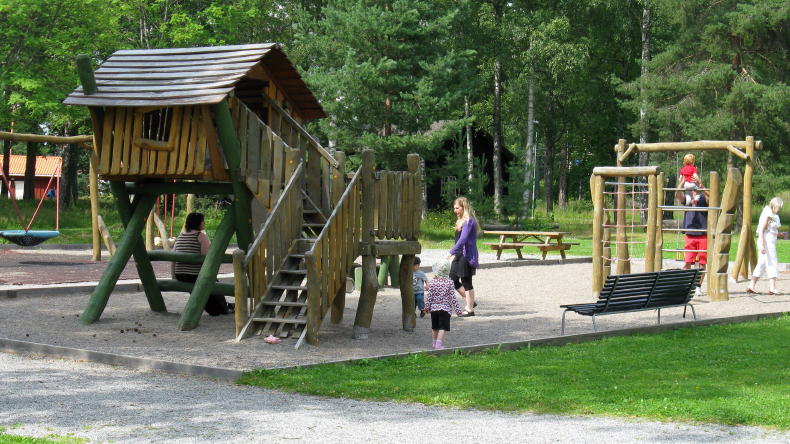 Café Nystuga im Freilichtmuseum Sågudden