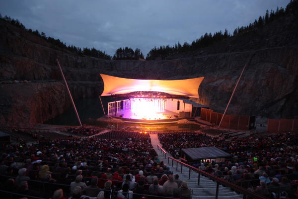 Dalhalla am Abend