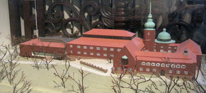 Modell des Naturhistorischen Museums