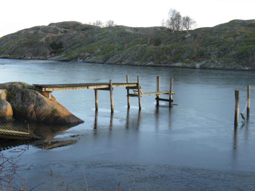 Göteborgs südliche Schären im Winter