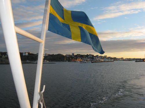 Göteborgs südliche Schären im Winter