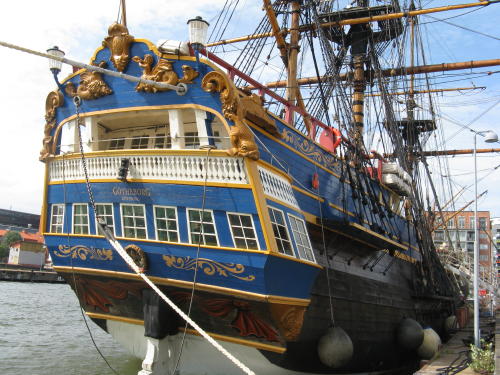 Das Segelschiff Götheborg Das Segelschiff Götheborg