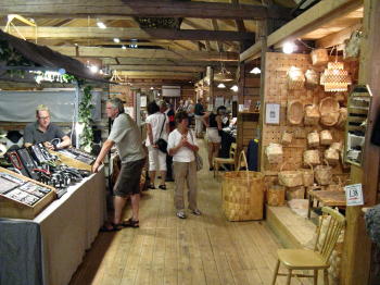 Handwerksmesse und Gammelvala in Brunskog