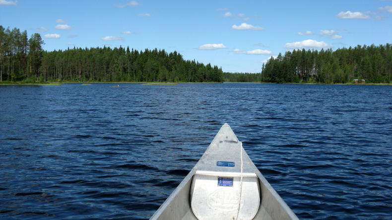 Kanufahren in Nordvärmland bei Sysslebäck