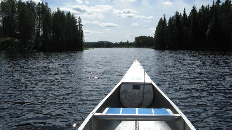 Kanufahren in Nordvärmland bei Sysslebäck