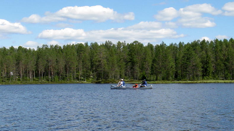 Kanufahren in Nordvärmland bei Sysslebäck