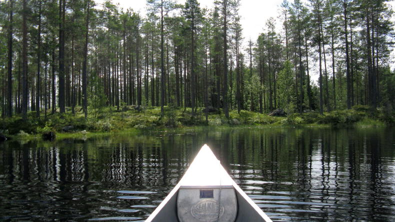 Kanufahren in Nordvärmland bei Sysslebäck
