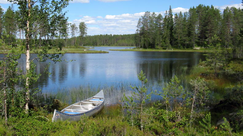 Kanufahren in Nordvärmland bei Sysslebäck