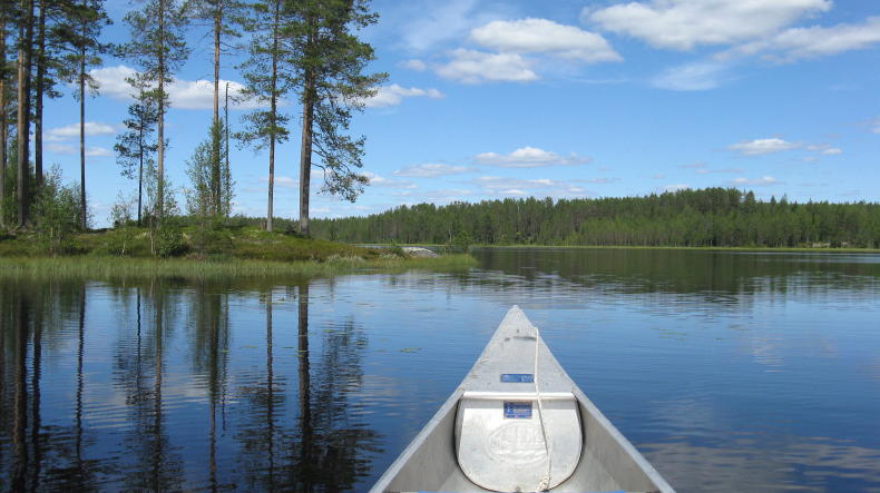 Kanufahren in Nordvärmland bei Sysslebäck