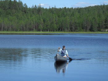 Kanufahren in Nordvärmland bei Sysslebäck Kanufahren in Nordvärmland bei Sysslebäck