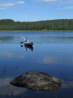 Kanufahren in Nordvärmland bei Sysslebäck Kanufahren in Nordvärmland bei Sysslebäck