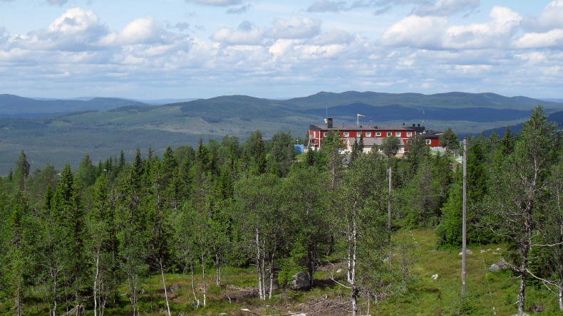 Långbergets Sporthotell in Sysslebäck, Nordvärmland