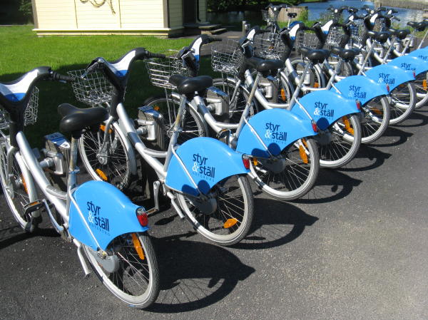 Leihfahrräder in Göteborg