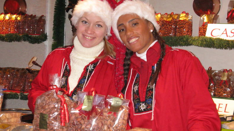 Weihnachtsmarkt auf Liseberg in Göteborg