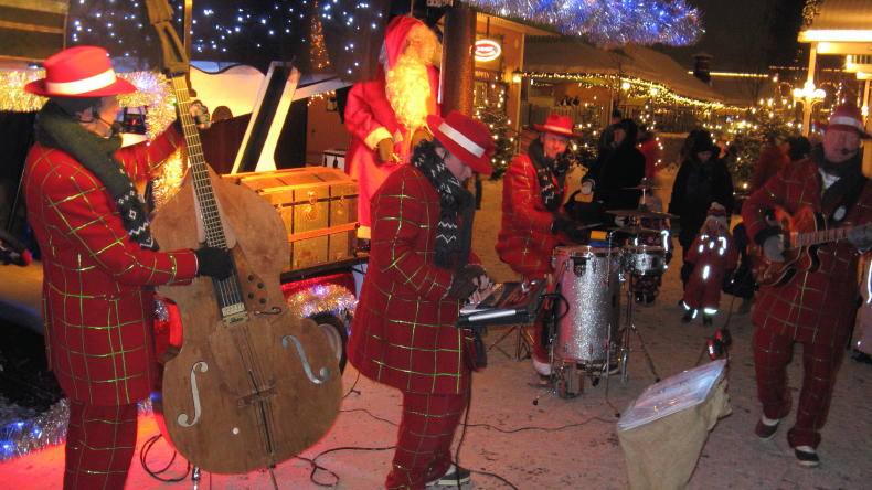 Musik auf dem Weihnachtsmarkt Liseberg