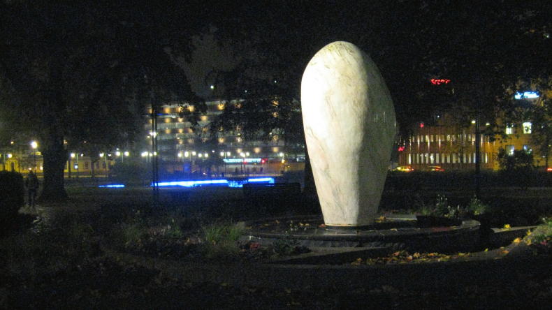 Malmö bei Nacht