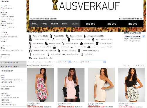 Nelly.com Mode aus Schweden