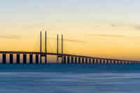 Brücke über den Öresund bei Malmö
