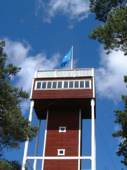 Aussichtsturm des Naturum, Siljan