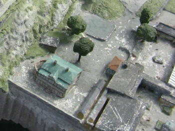 Skansen im Modell