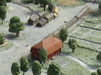 Skansen im Modell