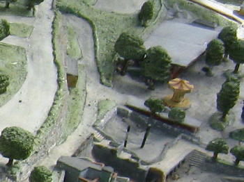 Skansen im Modell