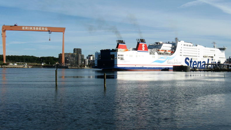 Stena Germanica im Hafen von Göteborg