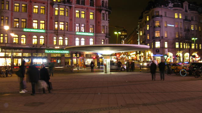 Stockholm bei Nacht