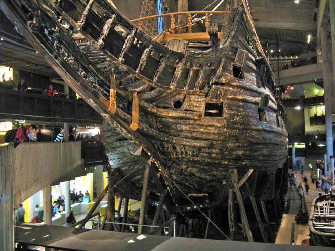 Die Vasa im Vasa-Museum Stockholm