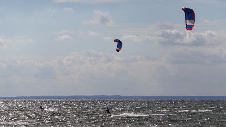 Kitesurfen in Schweden