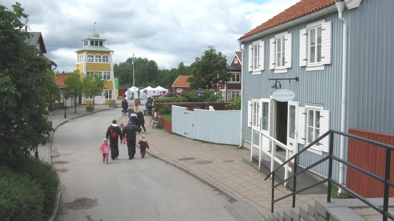 Die Krachmacherstraße in Vimmerby