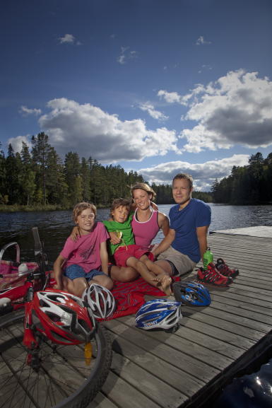Radfahren in der Region Örebro