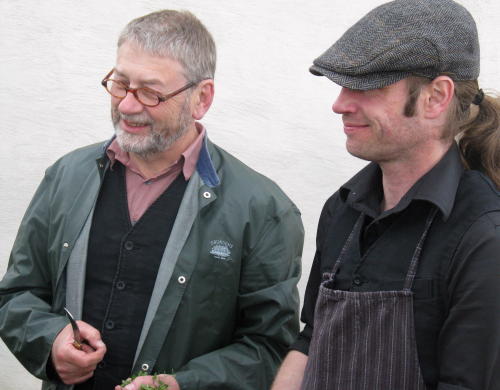 Schloss Läckö: Simon Irvine und Stefan Söderholm