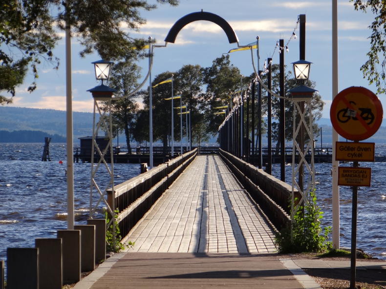 Seebrücke Rättvik