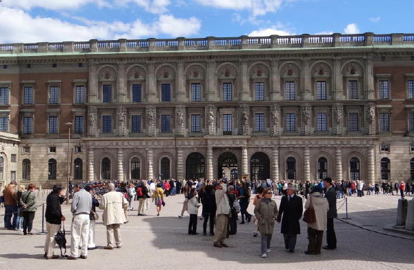 Königliches Schloss in Stockholm