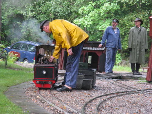 Borås Dampfbahn (Modelleisenbahn, auch Gartenbahn oder Parkbahn genannt)