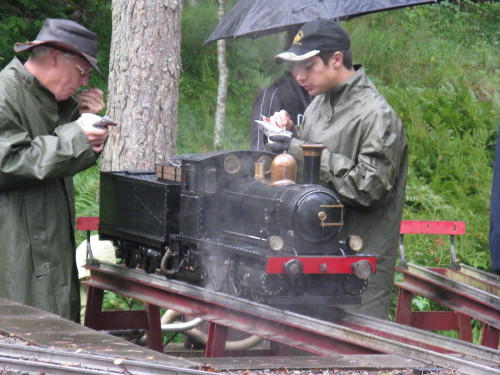 Borås Dampfbahn (Modelleisenbahn, auch Gartenbahn oder Parkbahn genannt)