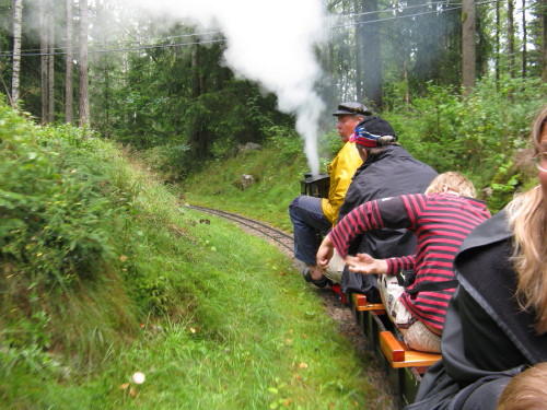 Borås Dampfbahn (Modelleisenbahn, auch Gartenbahn oder Parkbahn genannt)