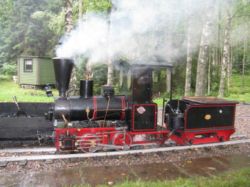 Borås Dampfbahn (Modelleisenbahn, auch Gartenbahn oder Parkbahn genannt)