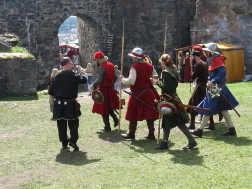Bilder von der Festung Bohus