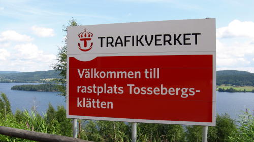 Rastplatz Tossebergskätten in Värmland