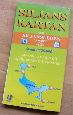 Wanderkarte Siljansleden